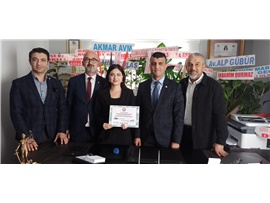 MESLEKTAŞIMIZIN OFİS AÇILIŞINA KATILDIK
