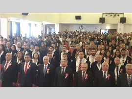 Baro Başkanımız Av. Ali ER, Toros Üniversitesi' nin 2016-2017 Eğitim-Öğretim yılı açılışına katıldı.
