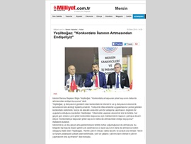 BASINDA BAROMUZ (Yeşilboğaz: Konkordato İlanının Artmasında Endişe Ediyoruz")
