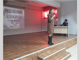 AV. TÜLAY SEVGİ CAN: “EĞİTİM VE FARKINDALIK YARATMAK SUÇ İŞLEME ORANINI DÜŞÜRÜR”