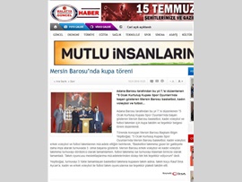 BASINDA BAROMUZ (Baromuzda Kupa Töreni Yapıldı)