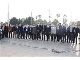BAŞKANIMIZ YEŞİLBOĞAZ, 10 OCAK ÇALIŞAN GAZETECİLER GÜNÜ TÖRENİNE KATILDI
