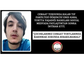 “ÇOCUKLARIMIZ CEMAAT YURTLARINDA BARINMAK ZORUNDA BIRAKILMAMALI”