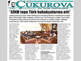 BASINDA BAROMUZ (AİHM Topu Türk Hukukçularına Attı)