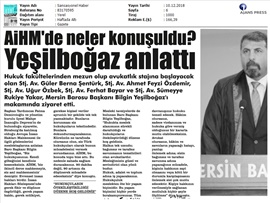 BASINDA BAROMUZ (AİHM Topu Türk Hukukçularına Attı)