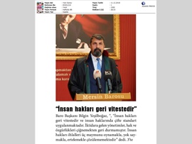 BASINDA BAROMUZ (İnsan Hakları Günü Basın Açıklaması)