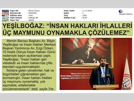 BASINDA BAROMUZ (İnsan Hakları Günü Basın Açıklaması)