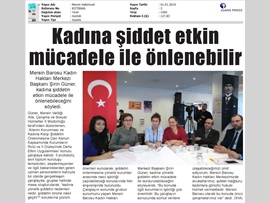 BASINDA BAROMUZ (Kadına Şiddet Etkin Mücadele İle Önlenebilir)