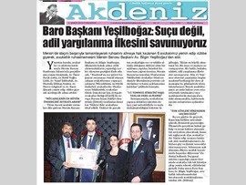 BASINDA BAROMUZ (Yeşilboğaz: "Suçu Değil, Adil Yargılanma İlkesini Savunuyoruz")