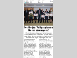 BASINDA BAROMUZ (Yeşilboğaz: "Suçu Değil, Adil Yargılanma İlkesini Savunuyoruz")