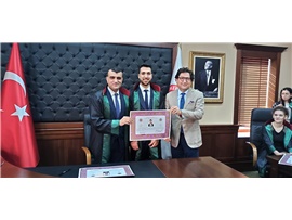 14 STAJYER AVUKATIMIZ, AVUKATLIK RUHSATNAMESİNİ ALDI