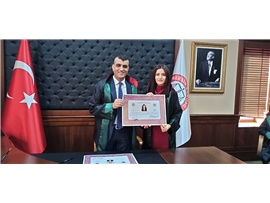 14 STAJYER AVUKATIMIZ, AVUKATLIK RUHSATNAMESİNİ ALDI