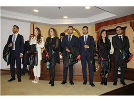14 STAJYER AVUKATIMIZ CÜBBE GİYDİ