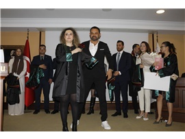 14 STAJYER AVUKATIMIZ CÜBBE GİYDİ