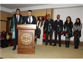 14 STAJYER AVUKATIMIZ CÜBBE GİYDİ