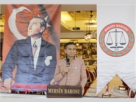 MERSİN BAROSU STAJYER AVUKATLARA TANIŞMA KAHVALTISI DÜZENLEDİ