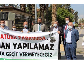 MERSİN BAROSU VE MERSİN ÇEVRE PLATFORMU, ATATÜRK PARKI’NI YUTACAK DAVAYA MÜDAHALE TALEBİNDE BULUNDU