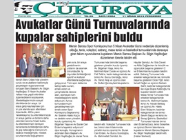 BASINDA BAROMUZ (Avukatlar Günü Turnuvalarında Kupalar Sahiplerini Buldu)