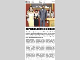 BASINDA BAROMUZ (Avukatlar Günü Turnuvalarında Kupalar Sahiplerini Buldu)