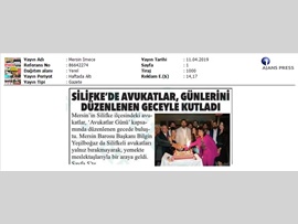 BASINDA BAROMUZ (İlçe Temsilciliklerimizde Avukatlar Günü Kutlaması)