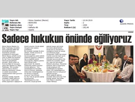 BASINDA BAROMUZ (İlçe Temsilciliklerimizde Avukatlar Günü Kutlaması)