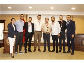 E-SPOR TURNUVASINDA DERECEYE GİREN MESLEKTAŞLARIMIZA KUPA VE MADALYALARI TAKDİM EDİLDİ