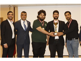 E-SPOR TURNUVASINDA DERECEYE GİREN MESLEKTAŞLARIMIZA KUPA VE MADALYALARI TAKDİM EDİLDİ