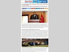 BASINDA BAROMUZ (Mersin Barosu'nun Yeni Başkanı Av. Bilgin Yeşilboğaz Oldu)