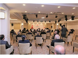 TBB VE BARO BAŞKANLARI, ADALET BAKANI ABDULHAMİT GÜL İLE GÖRÜŞTÜ