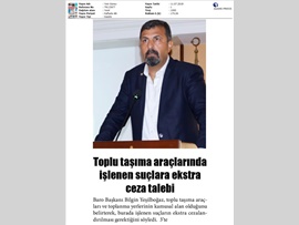 BASINDA BAROMUZ (Hukukta Emsal Karar Yaratacağız)