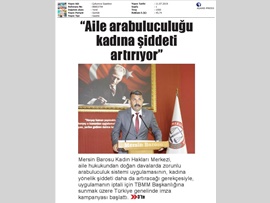 BASINDA BAROMUZ (Aile Arabuluculuğu İmza Kampanyası)