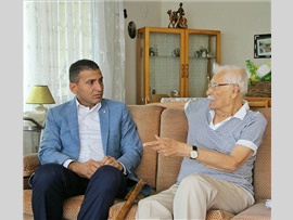 BARO BAŞKANIMIZ VE BAŞKAN YARDIMCIMIZ AV.ŞİNASİ DEVELİ VE AV.ETHEM DEVELİ' Yİ ZİYARET ETTİLER...