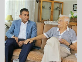 BARO BAŞKANIMIZ VE BAŞKAN YARDIMCIMIZ AV.ŞİNASİ DEVELİ VE AV.ETHEM DEVELİ' Yİ ZİYARET ETTİLER...