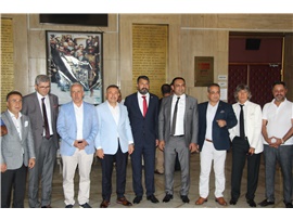 BARO BAŞKANIMIZ KENT PROTOKOLÜYLE BAYRAMLAŞTI