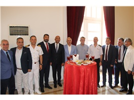 BARO BAŞKANIMIZ KENT PROTOKOLÜYLE BAYRAMLAŞTI