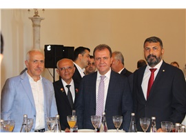 BARO BAŞKANIMIZ KENT PROTOKOLÜYLE BAYRAMLAŞTI