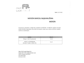 MESLEKTAŞLARIMIZIN ÇOCUKLARI İÇİN KİTAPTA %20, ETKİNLİKTE %25 İNDİRİM