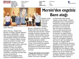 Mersin Barosu ile EBAGEM arasında işbirliği protokolü