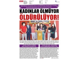 Kadın Hakları Merkezimiz kadın cinayetleri ile ilgili basın açıklaması yaptı