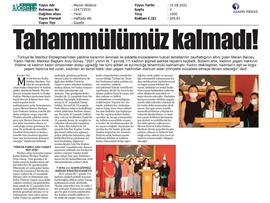 Kadın Hakları Merkezimiz kadın cinayetleri ile ilgili basın açıklaması yaptı