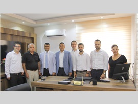 BARO BAŞKANIMIZ İLE BAŞKAN YARDIMCIMIZ GENÇ MESLEKTAŞLARIMIZIN OFİS AÇILIŞINI YAPTILAR