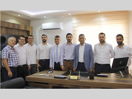 BARO BAŞKANIMIZ İLE BAŞKAN YARDIMCIMIZ GENÇ MESLEKTAŞLARIMIZIN OFİS AÇILIŞINI YAPTILAR