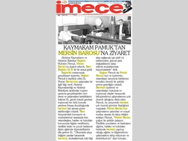 BASINDA BARO (Akdeniz İlçesi Kaymakamı Ziyareti) 11.09.2017