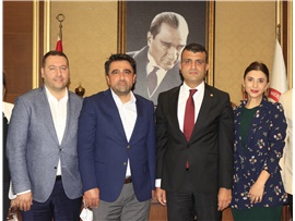 AK PARTİ İL YÖNETİMİNDEN BAROMUZA ZİYARET