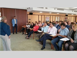 BAŞKANIMIZ AKTÜERYA KONULU EĞİTİM PROGRAMINA KATILDI.