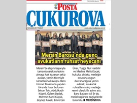 BASINDA BAROMUZ (Yemin töreninde konuşan Baro Başkanımız Av. Ali Er, "Katılımcı Bir Baro İçin Yola Çıktık" dedi.)
