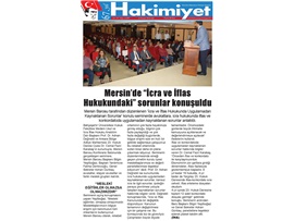 BASINDA BAROMUZ (İcra ve İflas Hukuku Semineri)