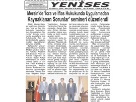 BASINDA BAROMUZ (İcra ve İflas Hukuku Semineri)