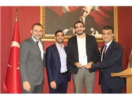CUMHURİYET KUPASINDA DERECEYE GİREN AVUKATLARIMIZA PLAKET VERİLDİ