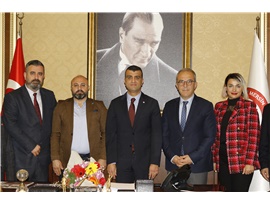 DEVA PARTİSİ İL VE İLÇE YÖNETİMİNDEN ZİYARET
